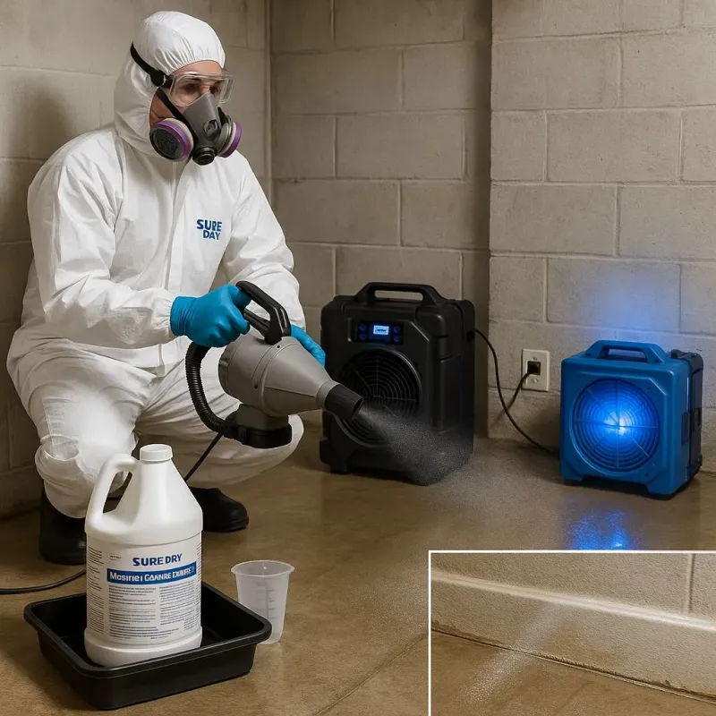Sanitization and Odor Removal process in Lone Pine, CA
