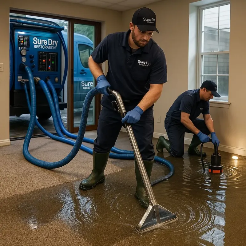 Water Extraction and Removal process in Lone Pine, CA
